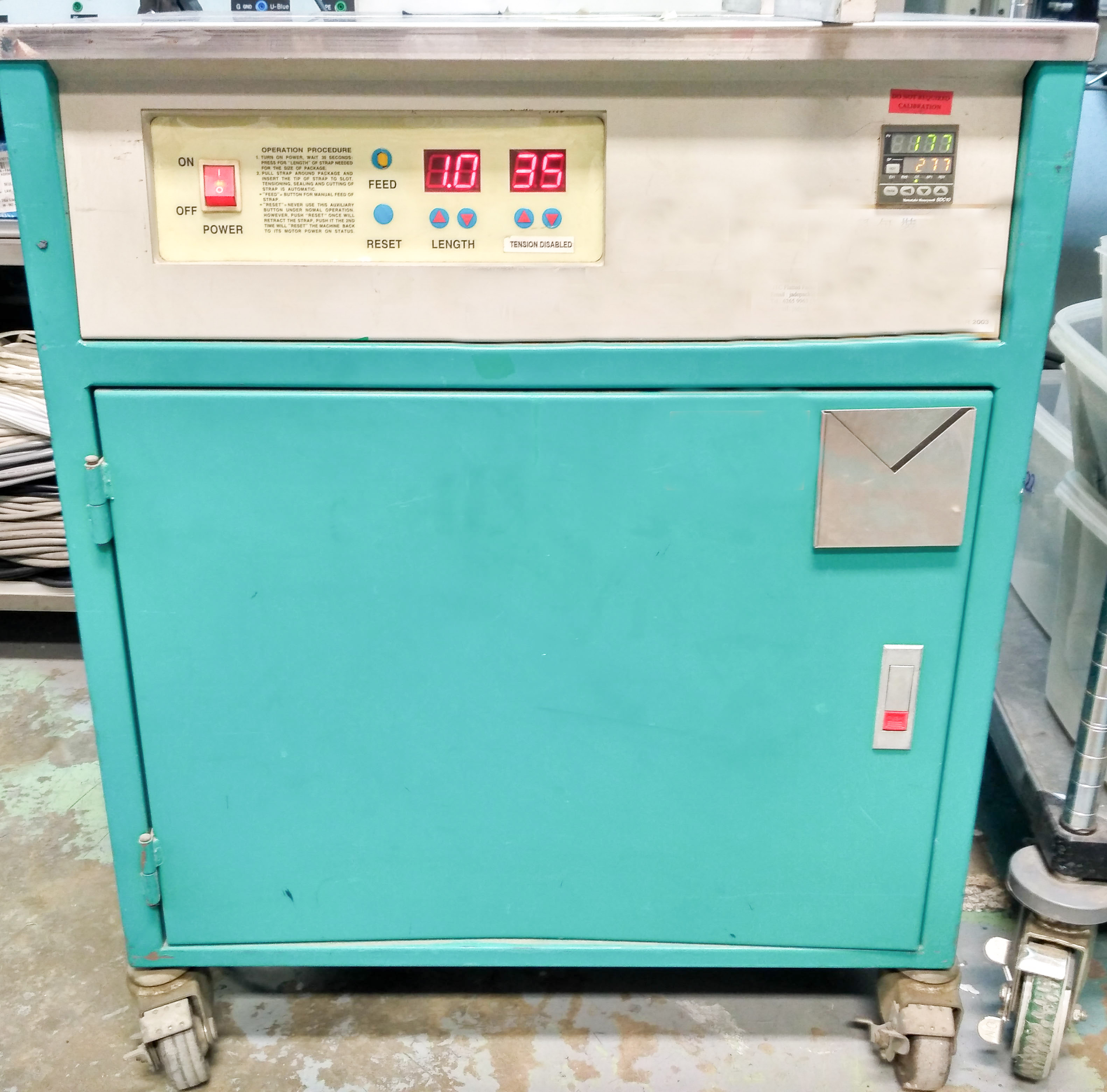 5488 PACKAGING SYSTEMS ELECTRONIC STRAPPING TENSION PW-220H | eBay